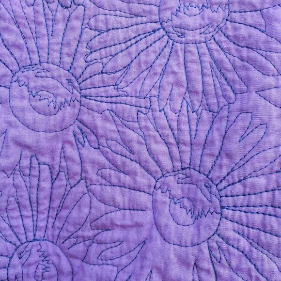 Susan Graver Jacket Quilted  Button Front Jacket - Picture 5 of 5